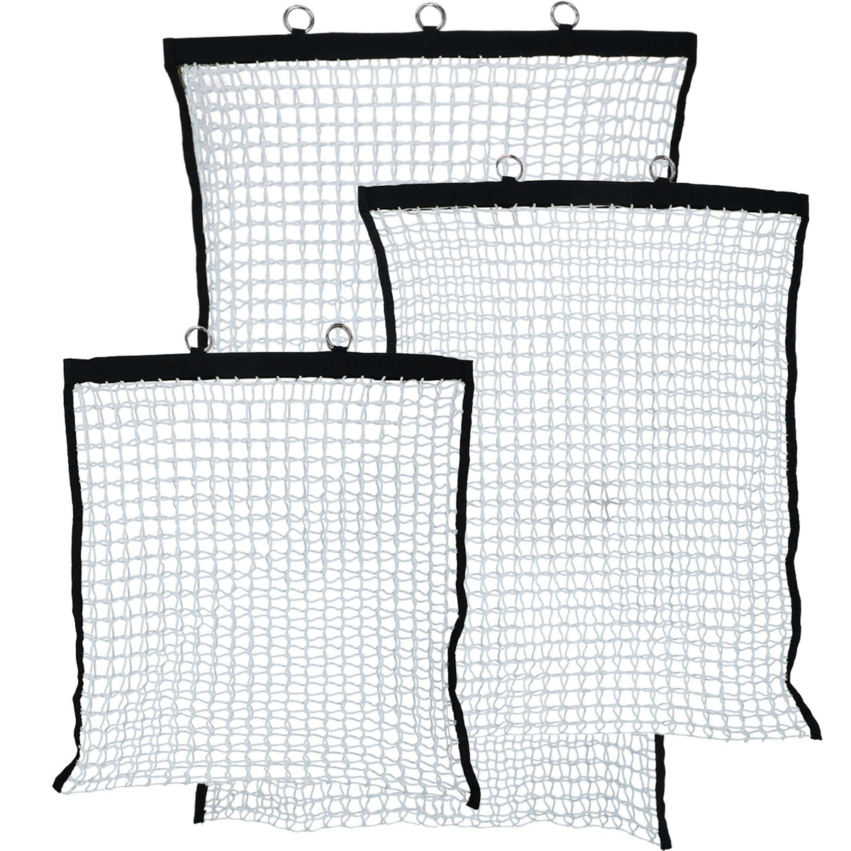 Kerbl Heunetz mit Füllhilfe Weiß