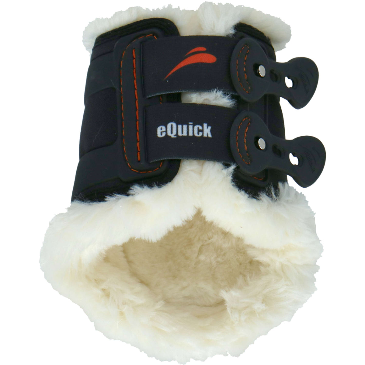 eQuick Streichkappen eShock Rear Fluffy Schwarz