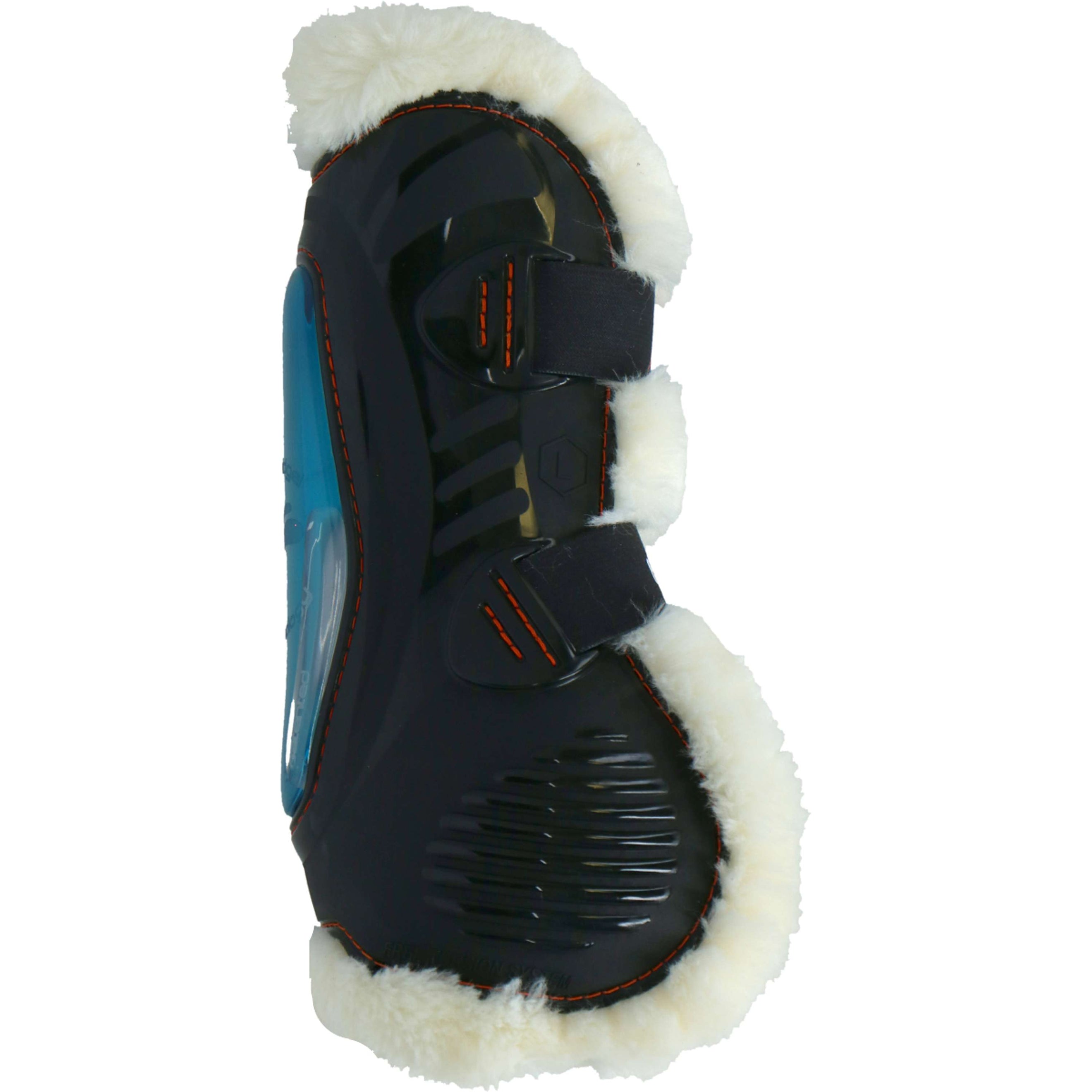 eQuick Sehnenschutz eShock Front Fluffy Schwarz eQuick Sehnenschutz eShock Front Fluffy Schwarz