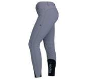 EQODE by Equiline Reithose Delma Knie Grip Grau