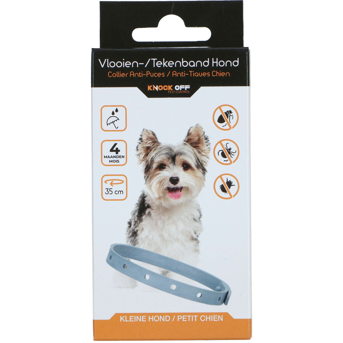 Knock Off Zecken & Flohhalsband kleiner Hund  DE/EN