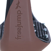 Freejump Steigbügel Soft Up Classic Choco / Schwarz