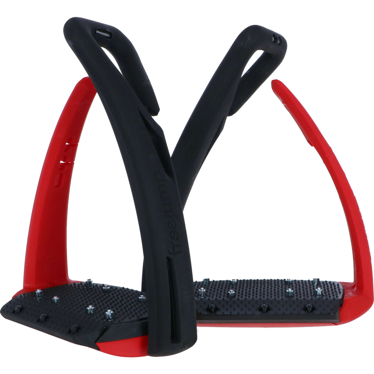 Freejump Steigbügel Soft Up Pro Plus Schwarz/Rot