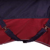 EQUITHÈME Outdoordecke Tyrex 1200D 0g Navy/Bordeaux