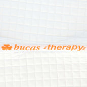 Bucas Therapy Schabracke Dressur Weiß