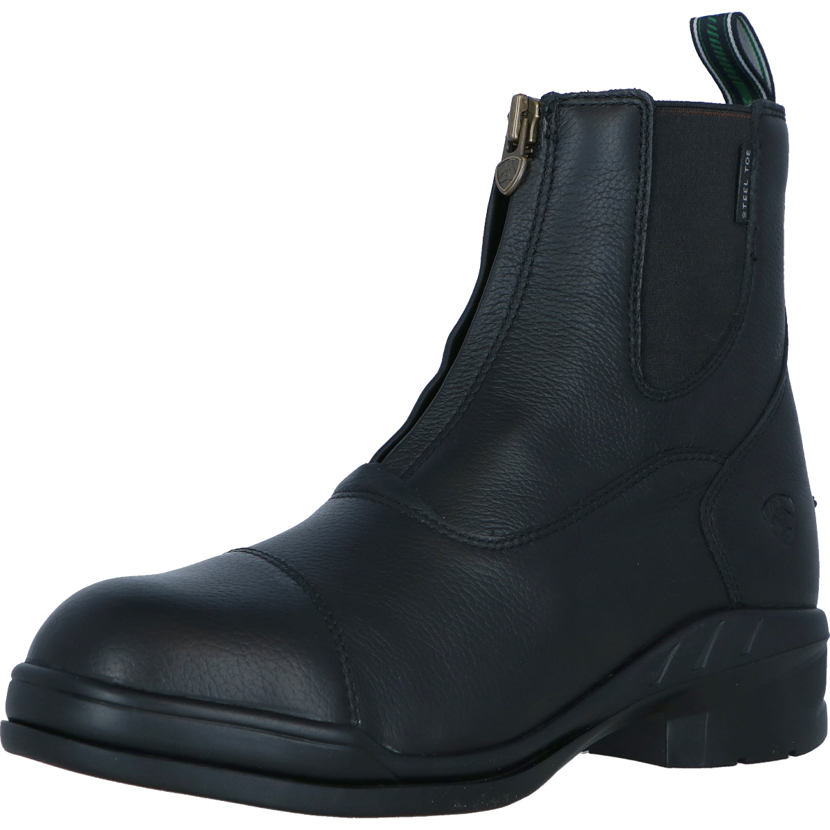 Ariat Heritage IV Zip Steel Toe Zip Paddock Schwarz