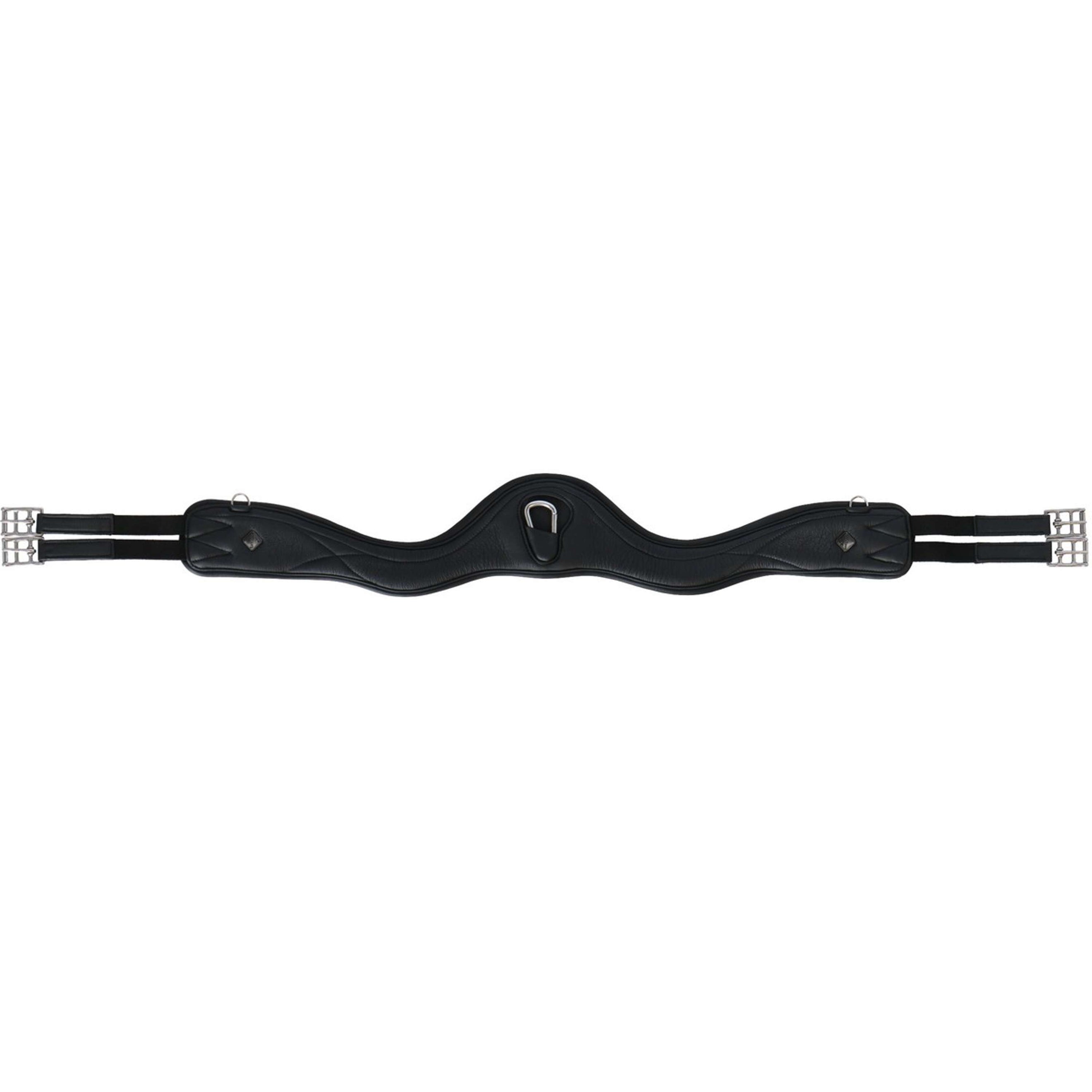 LeMieux Spring Sattelgurt Anatomisch Schwarz LeMieux Spring Sattelgurt Anatomisch Schwarz