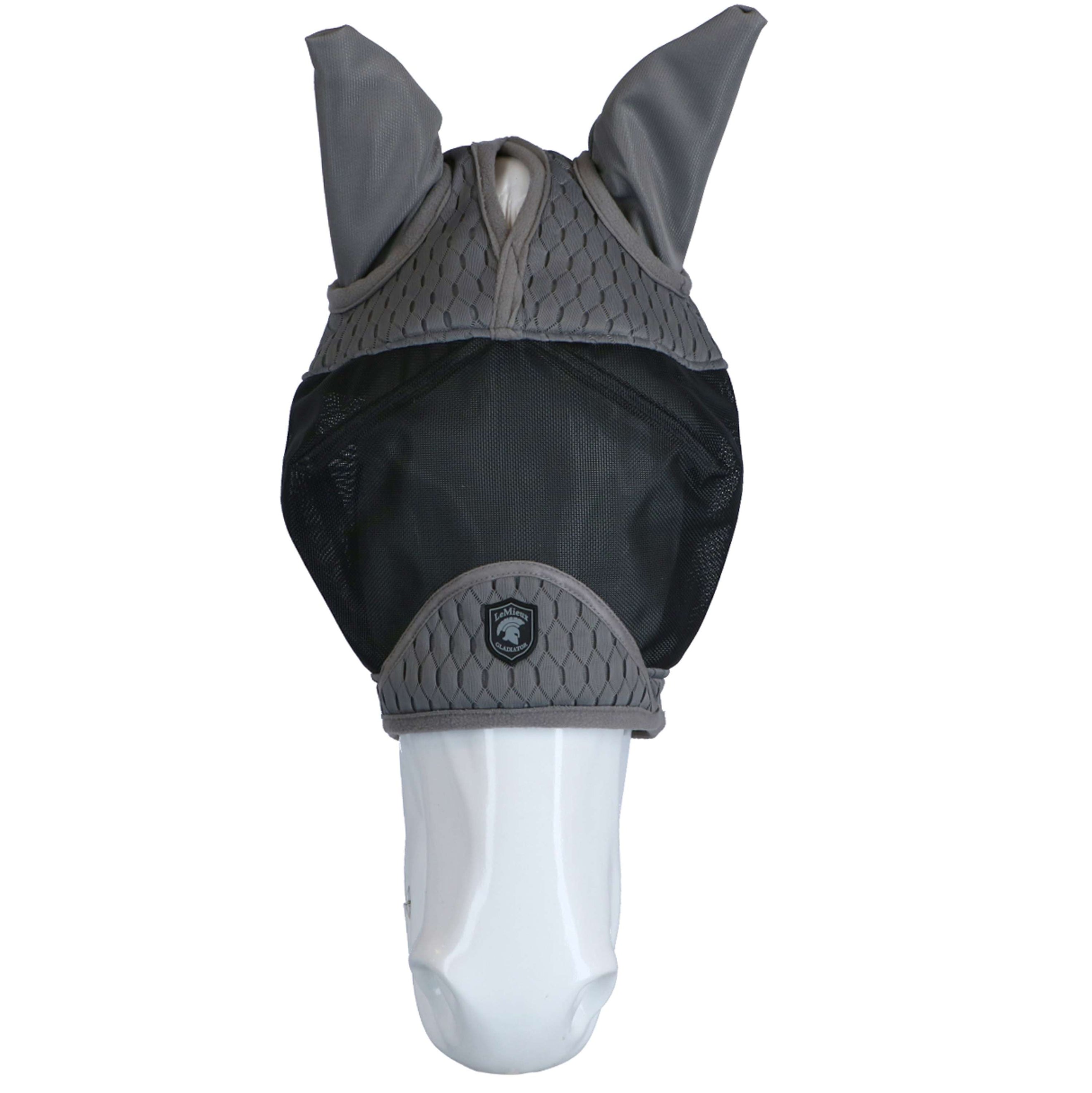 LeMieux Fliegenmaske Gladiator Half Grau LeMieux Fliegenmaske Gladiator Half Grau