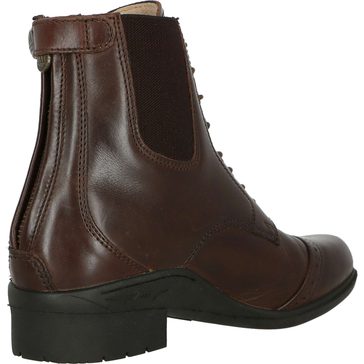 Mountain Horse Paddock Boots Aurora Back Zip Braun