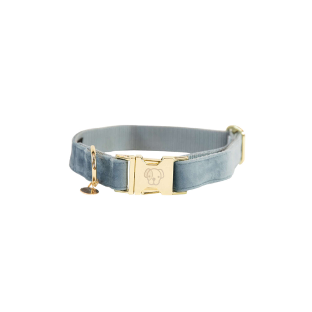 Kentucky Kragen Velvet Hellblau