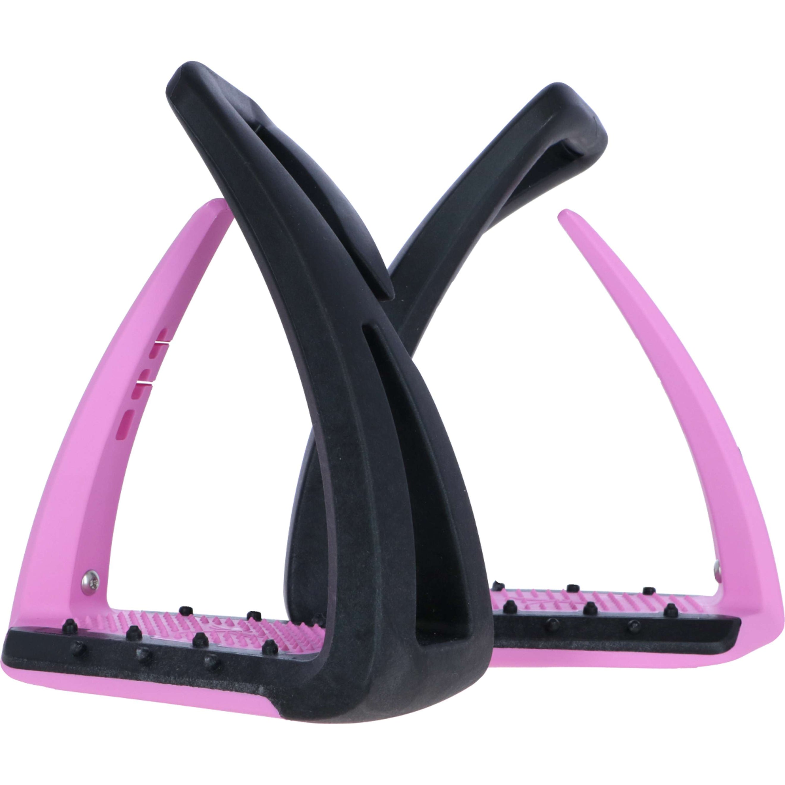Freejump Steigbügel Soft Up Lite Schwarz/Rosa Freejump Steigbügel Soft Up Lite Schwarz/Rosa
