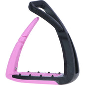 Freejump Steigbügel Soft Up Lite Schwarz/Rosa