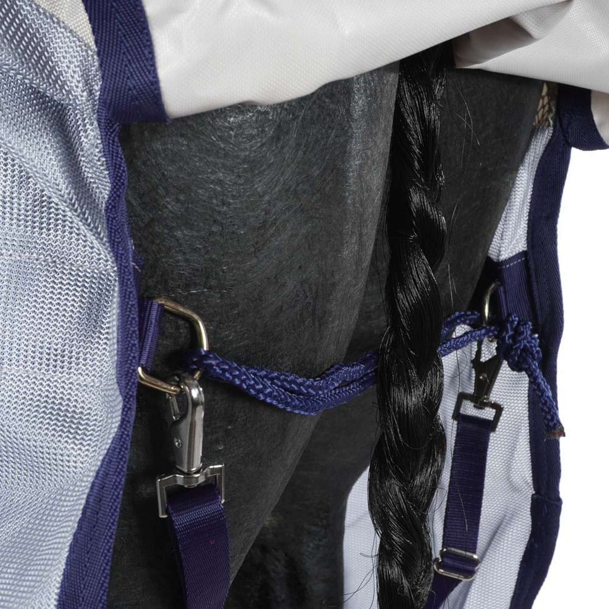 Bucas Buzz-Off Rain & Neck 0g Silber/Blau
