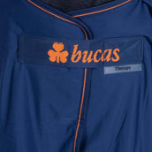 Bucas Therapy Cooler Big Neck Navy Orange