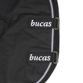 Bucas Trotting Turnout Combi Neck Schwarz/Weiß