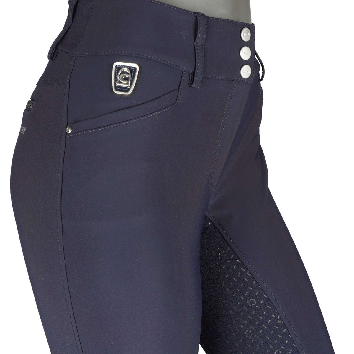 Cavallo Reithose CavalCeline X Grip Tiefblau/Dunkelblau