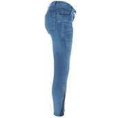 HKM Reithose Denim Silikon Besatz Kids Hellblau/Denim