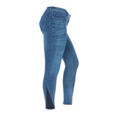 HKM Reithose Denim Silikon Besatz Hellblau/Denim