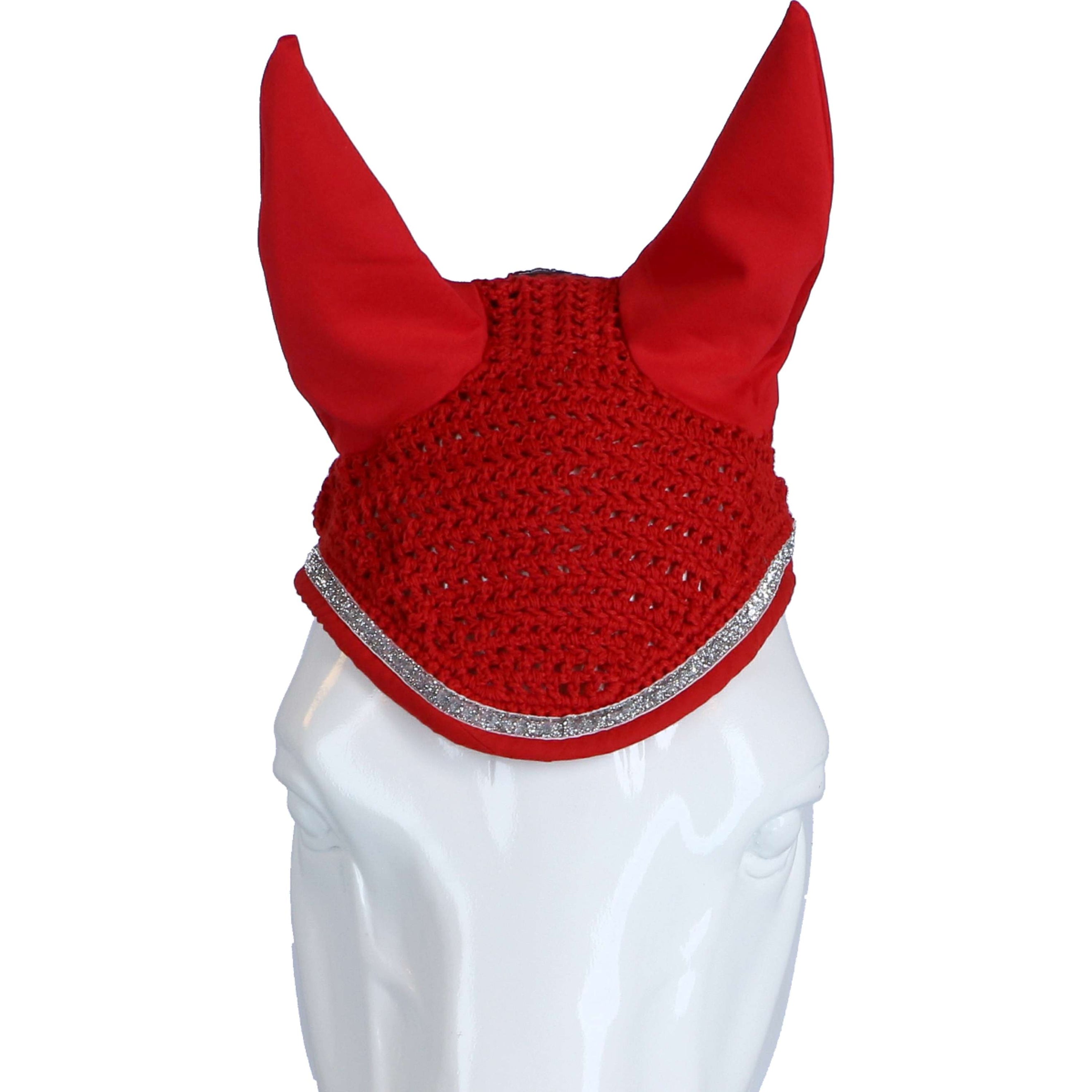HKM Fliegenhaube Romy Rot HKM Fliegenhaube Romy Rot