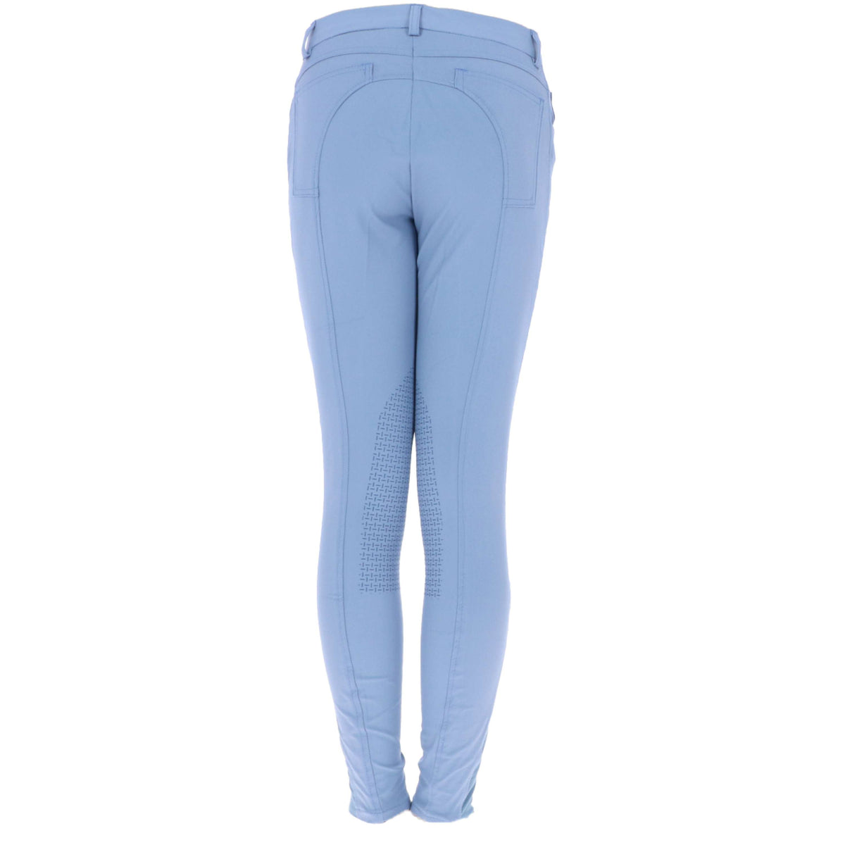 HKM Reithose Sunshine Silikon Kniebesatz Kinder Jeansblau