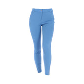 HKM Reithose Sunshine Silikon Kniebesatz Jeansblau