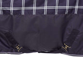 Weatherbeeta Decke Saxon Defiant 600D Combo Medium Navy Plaid