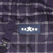 Weatherbeeta Decke Saxon 1200D PP Stable Standard Neck Medium Navy Plaid