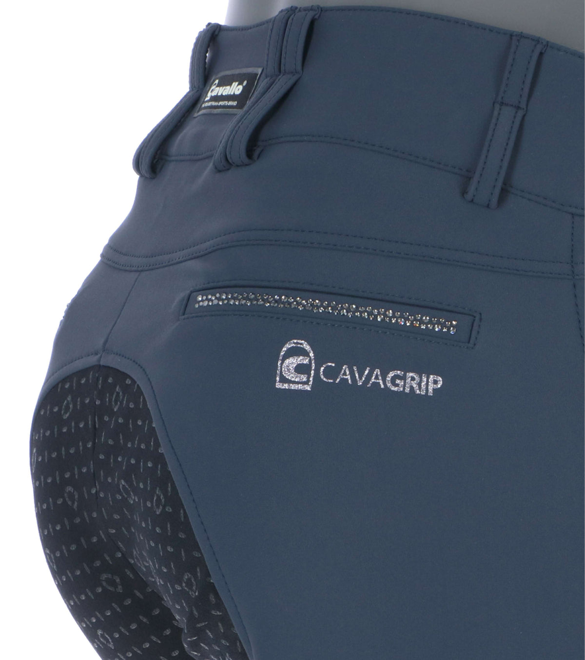 Cavallo Reithose CavalCeline X Grip Graphit/Schwarz