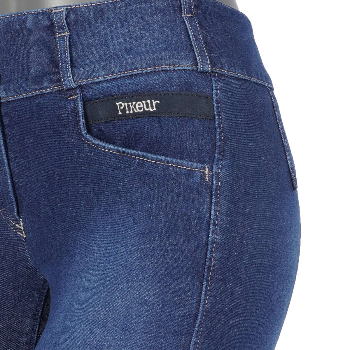 Pikeur Reithose Candela Full Grip Denim Blue Jeans