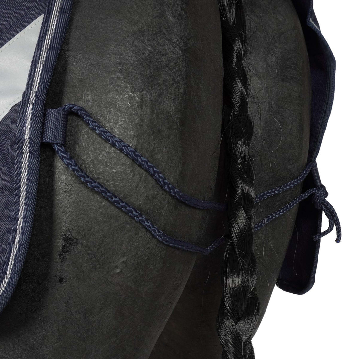 Amigo Ausreitdecke Ripstop Comp Navy Weiß