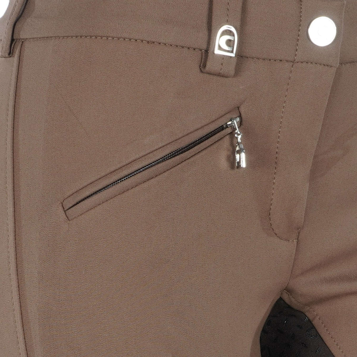 Cavallo Reithose CavalCaja Grip Porcini/Espresso