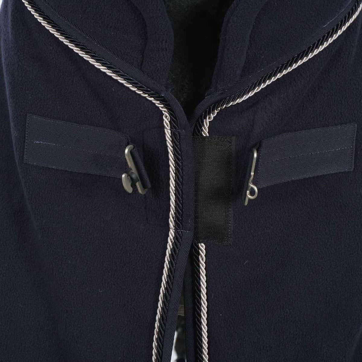 Schockemöhle Abschwitzdecke Premium Fleece Navy/Silber