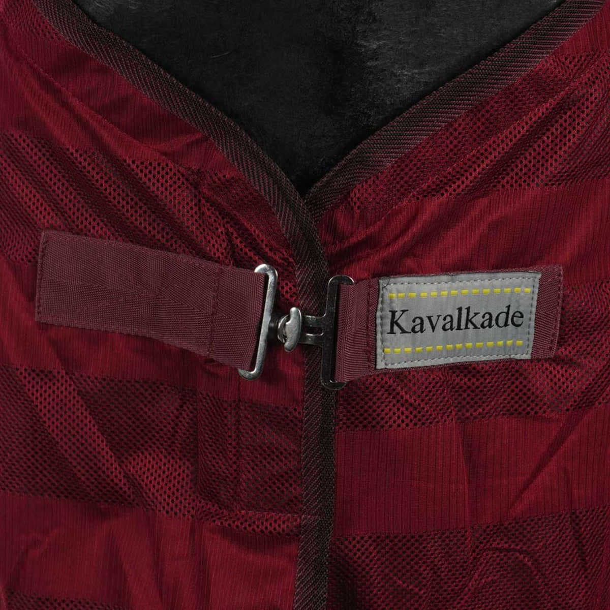 Kavalkade Fliegendecke Stripe Bordeaux