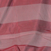 Kavalkade Fliegendecke Stripe Bordeaux