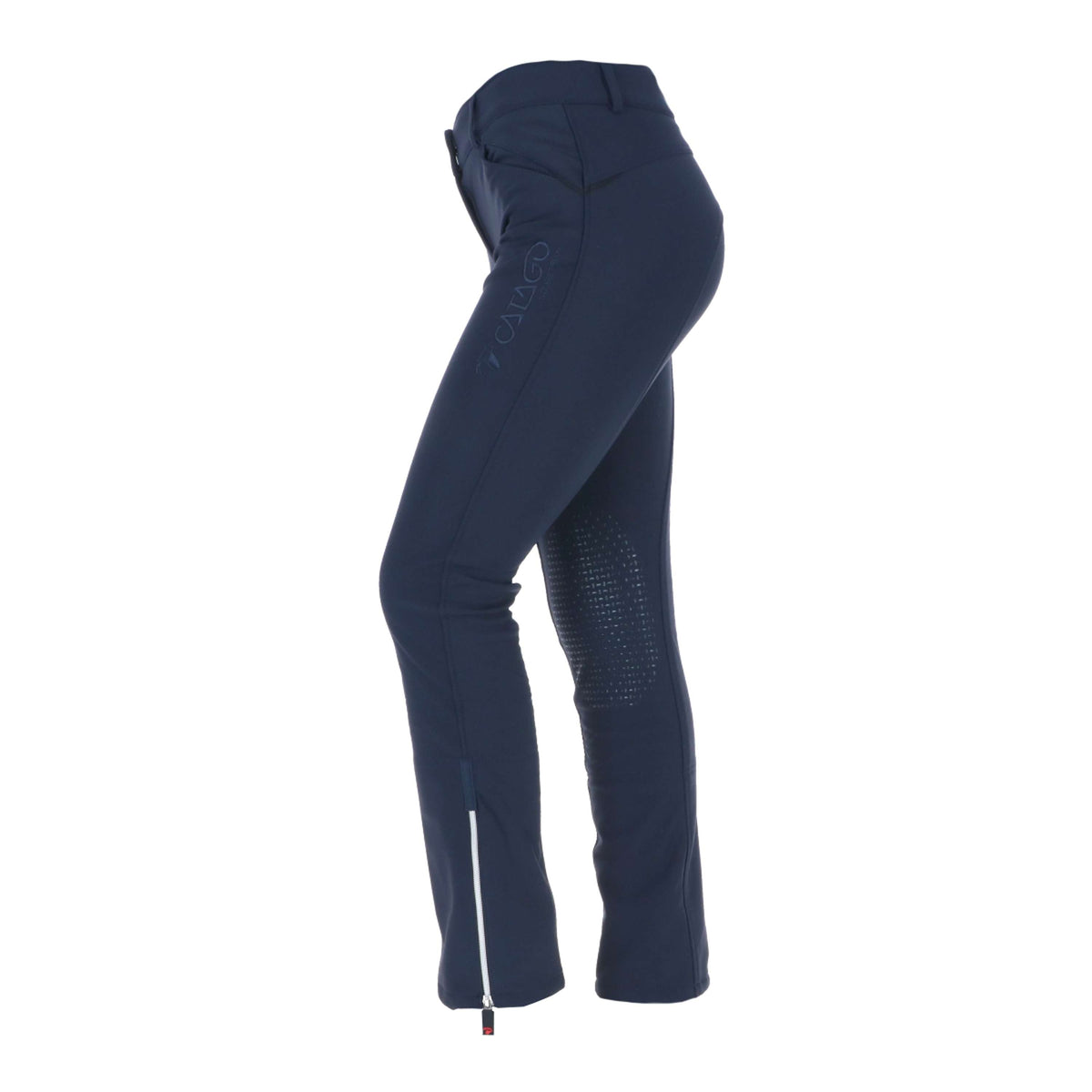 Catago Jodphur Reithose Solrun Softshell Silikon Kniebesatz Navy