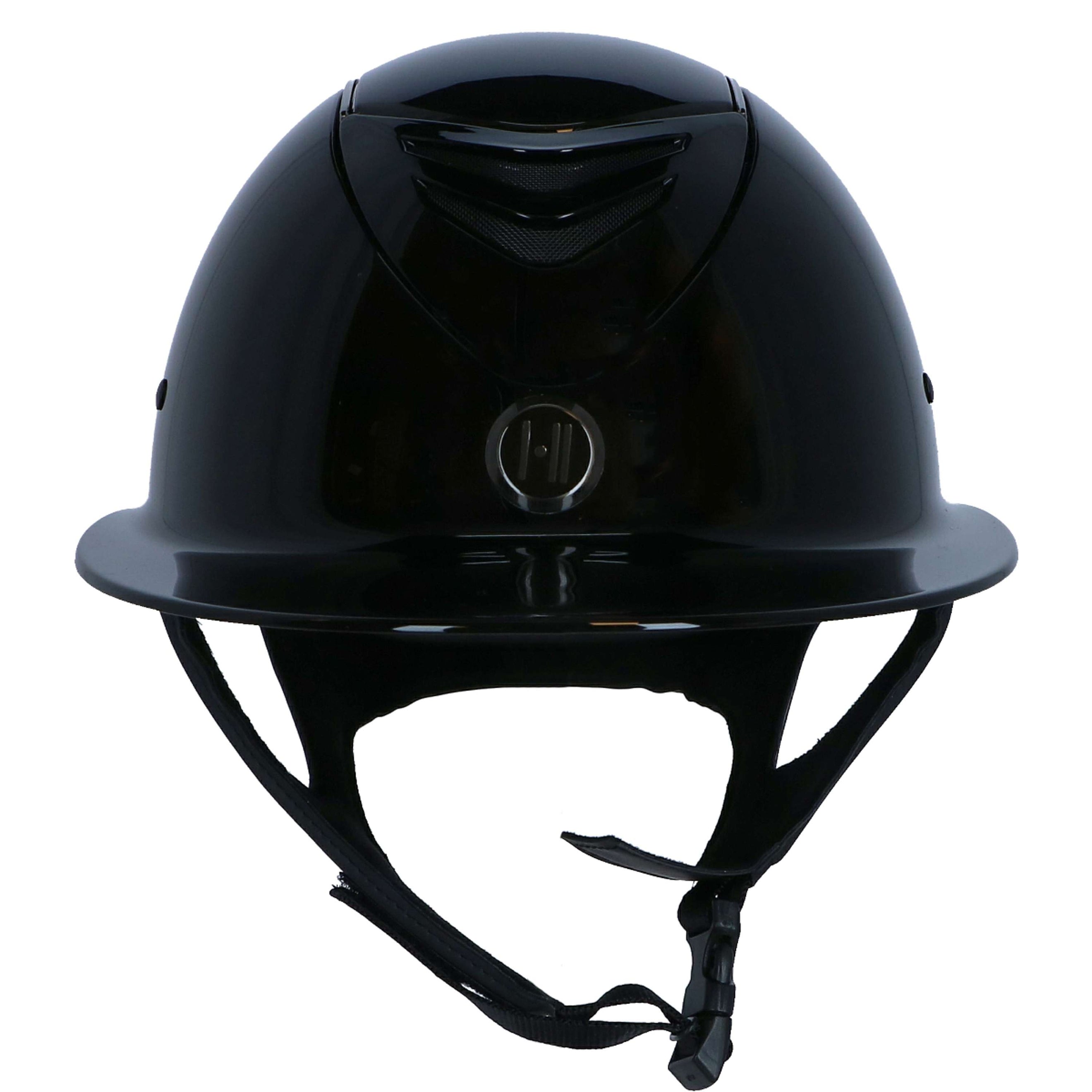 OneK Reithelm Avancé Glossy Chrome Lines Schwarz OneK Reithelm Avancé Glossy Chrome Lines Schwarz