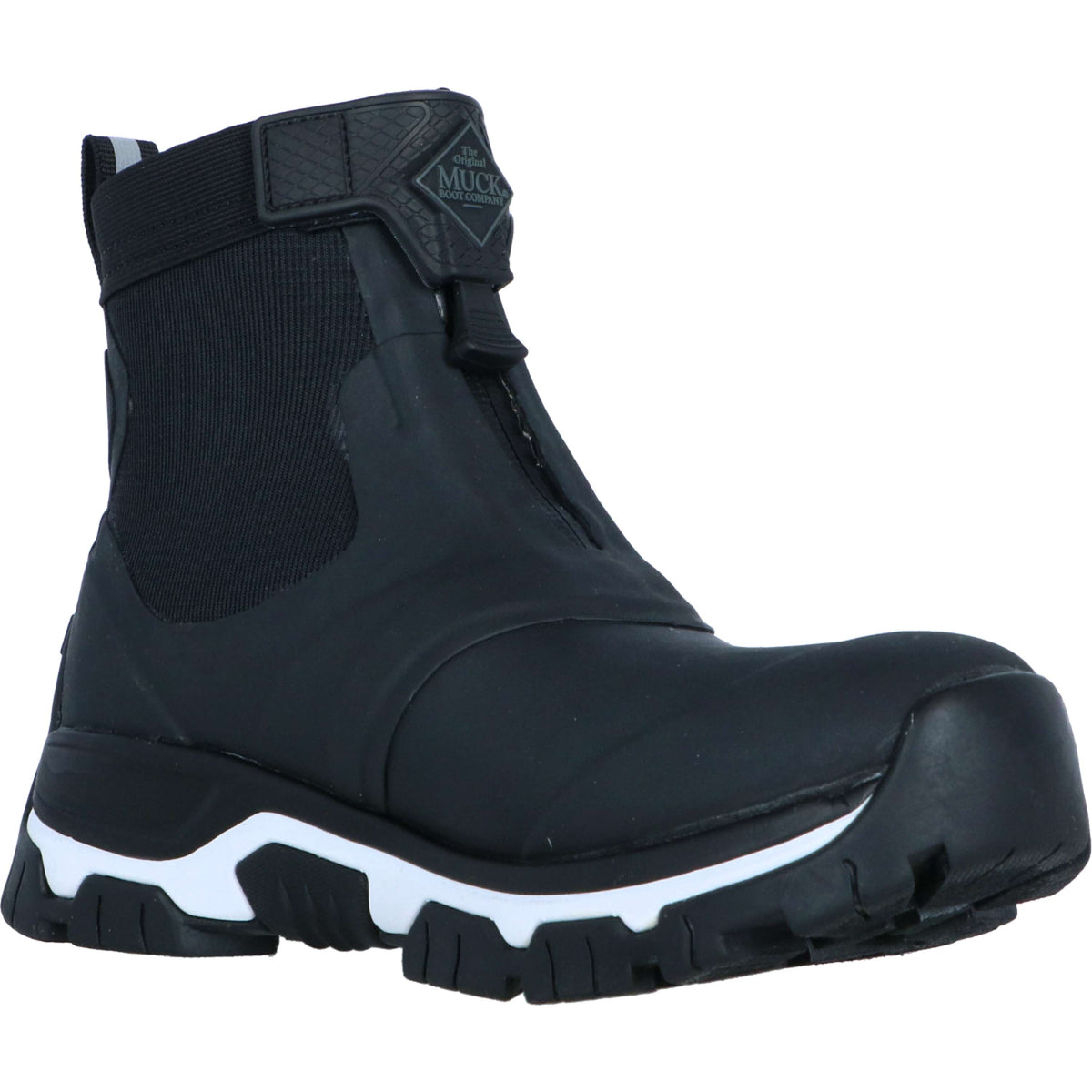 Muck Boot Schuhe Apex Zip Damen Schwarz/Weiß