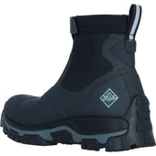 Muck Boot Stallschuhe Apex Zip Ankle Herren Schwarz/Grau