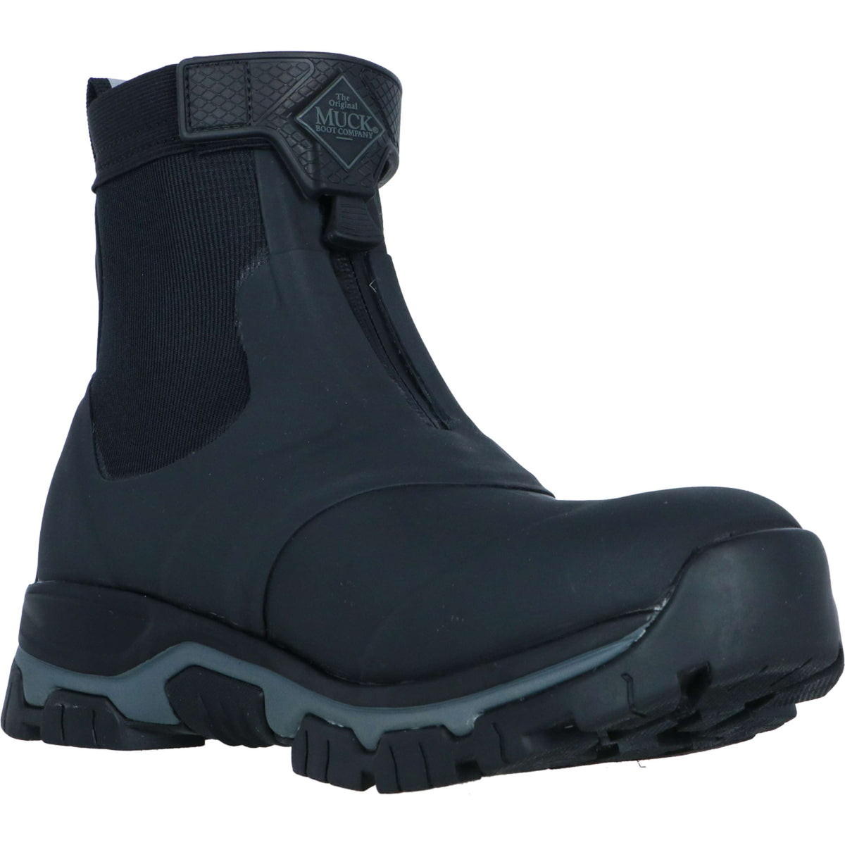 Muck Boot Stallschuhe Apex Zip Ankle Herren Schwarz/Grau