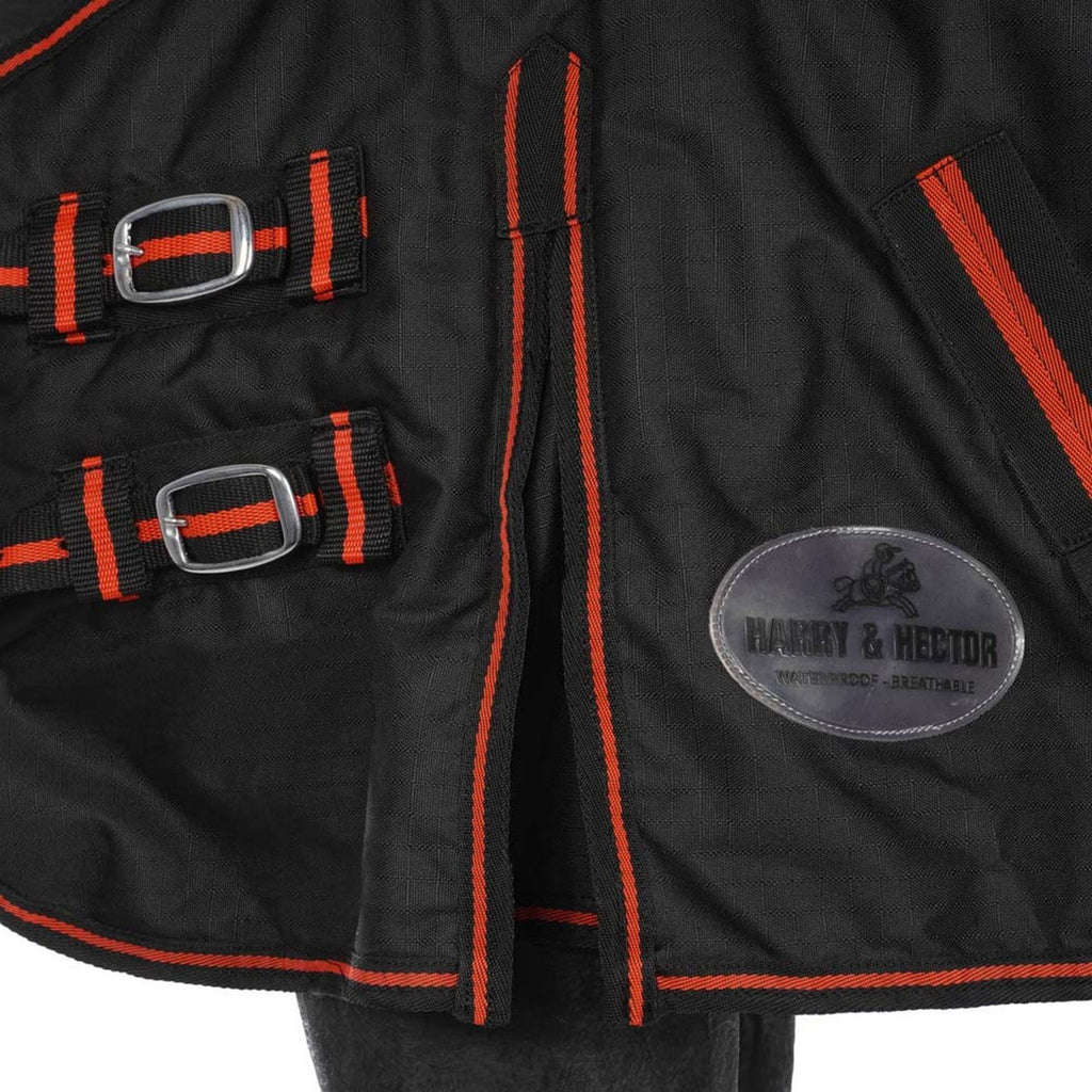 HB Harry & Hector Outdoordecke 300g Schwarz/Rot