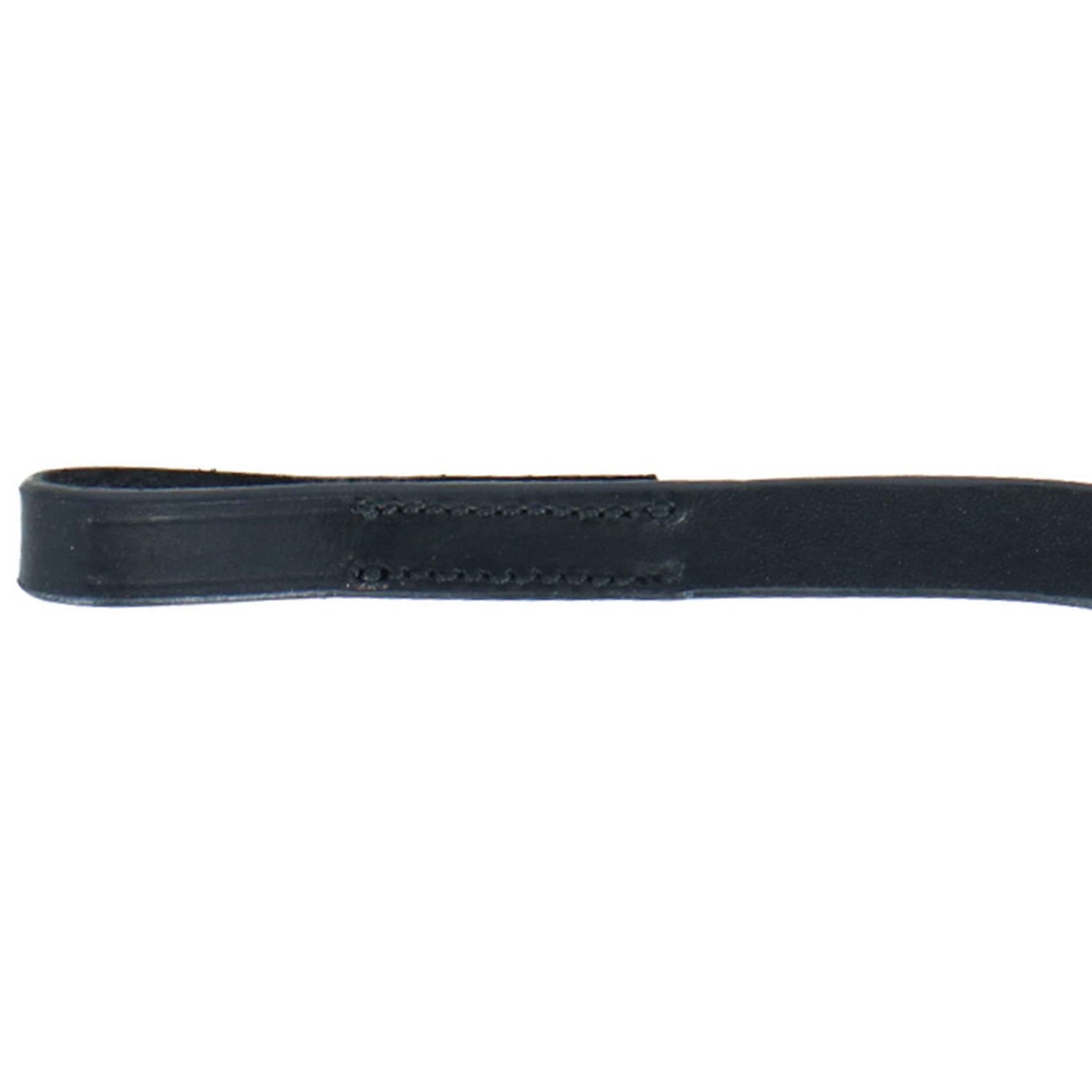 HB Showtime Stirnriemen Leder Schmal Schwarz HB Showtime Stirnriemen Leder Schmal Schwarz