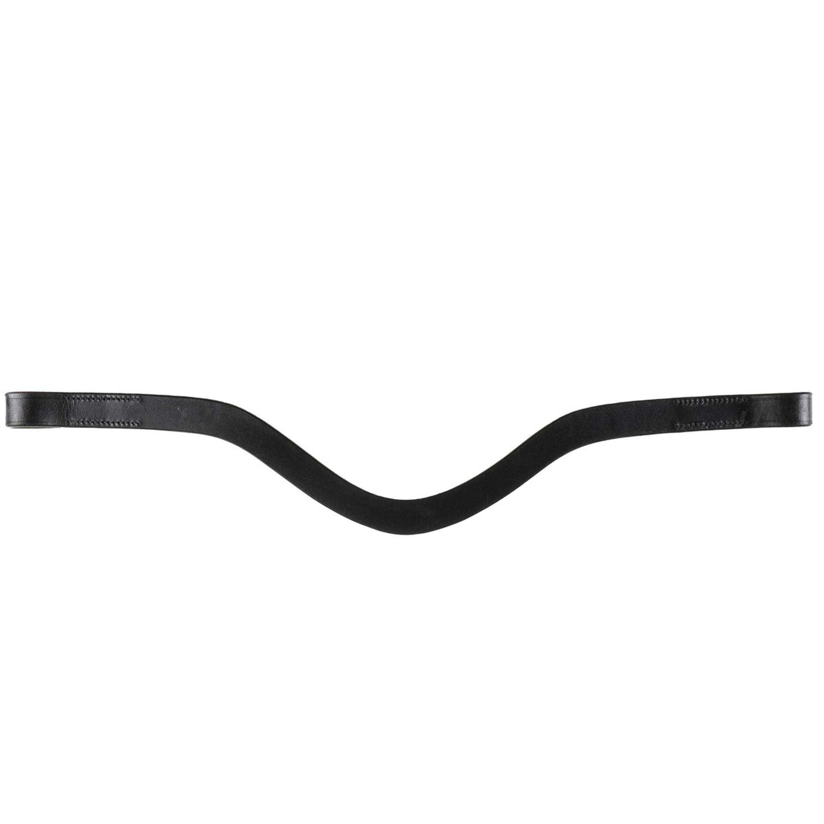 HB Showtime Stirnriemen Leder Breit Schwarz HB Showtime Stirnriemen Leder Breit Schwarz