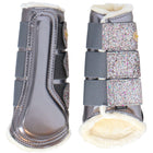 HB Beinschutz Gold Rush Glitter Grau