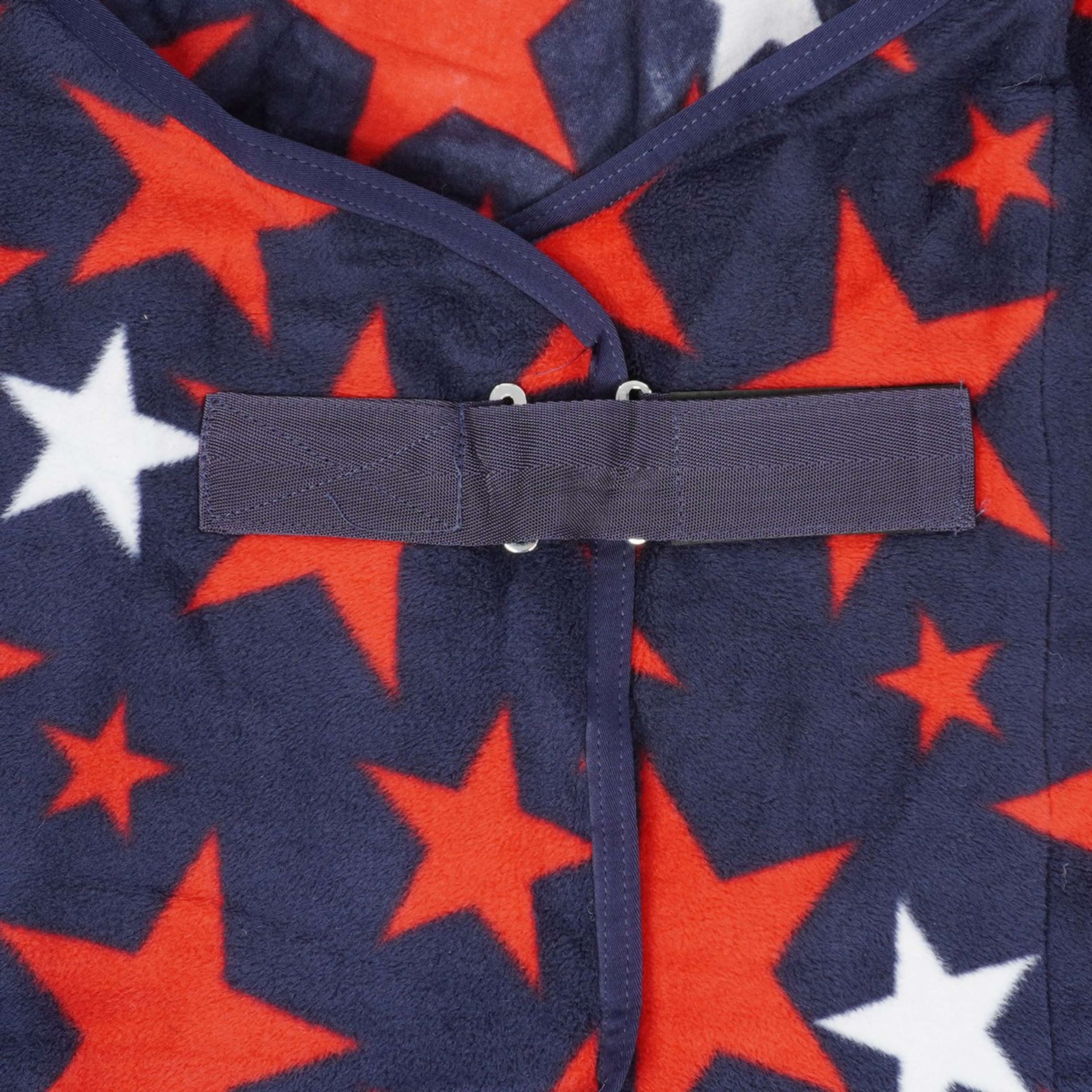 HB Harry & Hector Fleecedecke Star Blau HB Harry & Hector Fleecedecke Star Blau