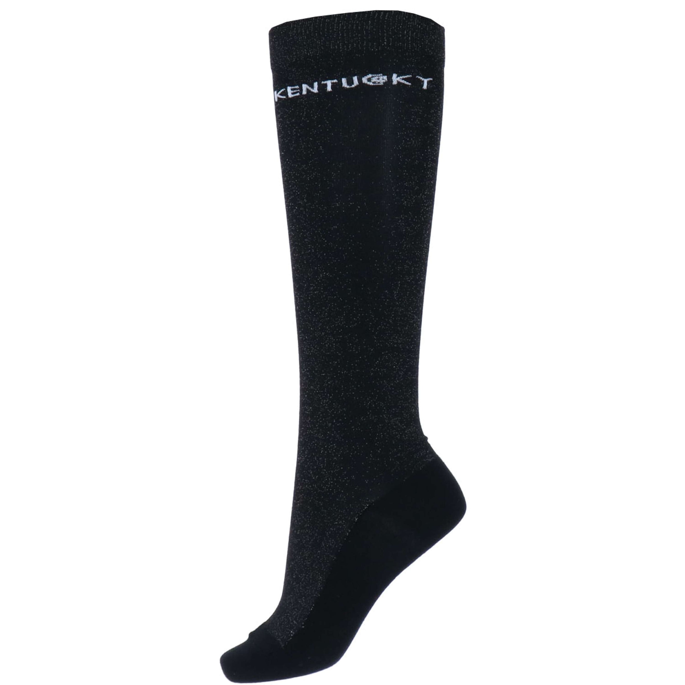 Kentucky Socken Glitter Schwarz