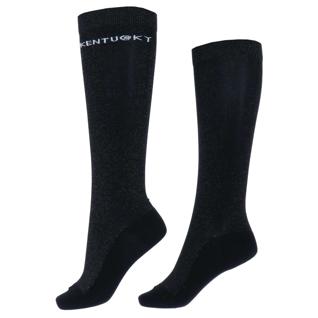 Kentucky Socken Glitter Schwarz