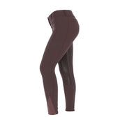 HKM Reithose Liv High Waist Silicon Full Grip Dunkelbraun