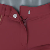 HKM Reithose Beagle Knie Grip Bordeaux