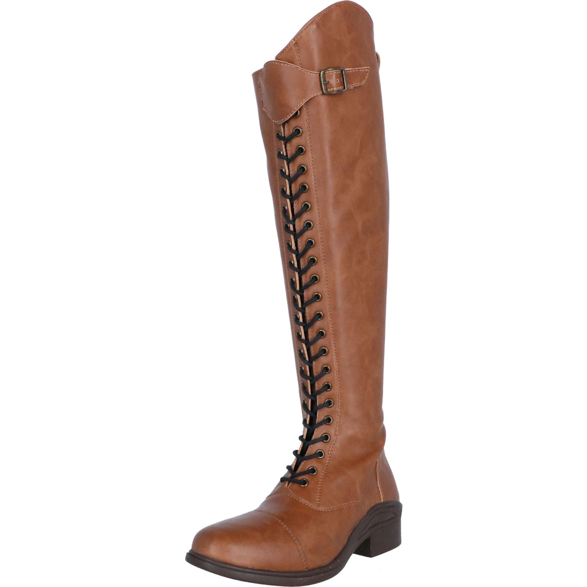 HORKA Reitstiefel Lacey Synthetisch Cognac