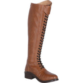 HORKA Reitstiefel Lacey Synthetisch Cognac